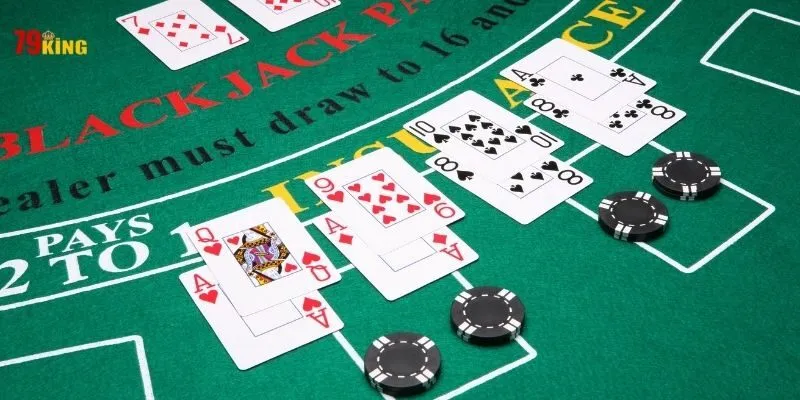 Bảng chiến thuật Basic Strategy Blackjack 79King thực chiến